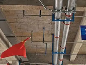 皇姑管廊支架的安装方法